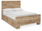 Hyanna  Panel Bed With 2 Side Storage, Dresser, Mirror, Chest And Nightstand