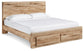 Hyanna  Panel Storage Bed, Dresser, Mirror, Chest And Nightstand