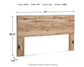 Hyanna  Panel Headboard, Dresser And Mirror