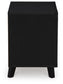 Danziar  Panel Bed, Dresser, Mirror And Nightstand