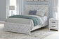 Cayboni  Panel Bed With Mirrored Dresser And Nightstand