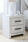 Cayboni  Panel Bed With Mirrored Dresser And Nightstand