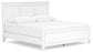 Fortman  Panel Bed With Mirrored Dresser, Chest And Nightstand