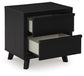 Danziar  Panel Bed, Dresser, Mirror, Chest And Nightstand