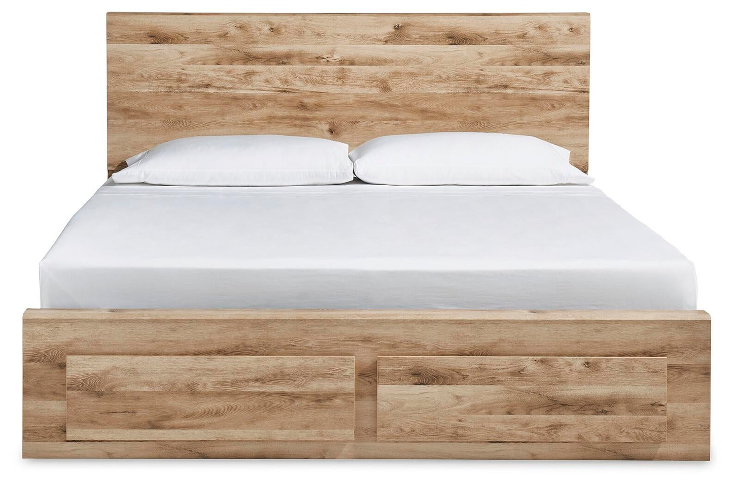 Hyanna  Panel Storage Bed, Dresser, Mirror And Nightstand