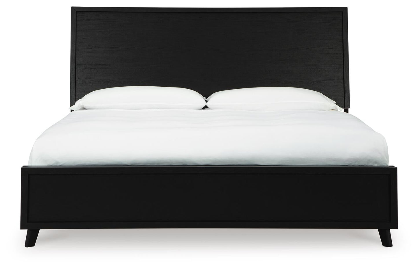 Danziar  Panel Bed With Mirrored Dresser