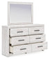 Cayboni  Panel Bed, Dresser, Mirror, Chest And Nightstand