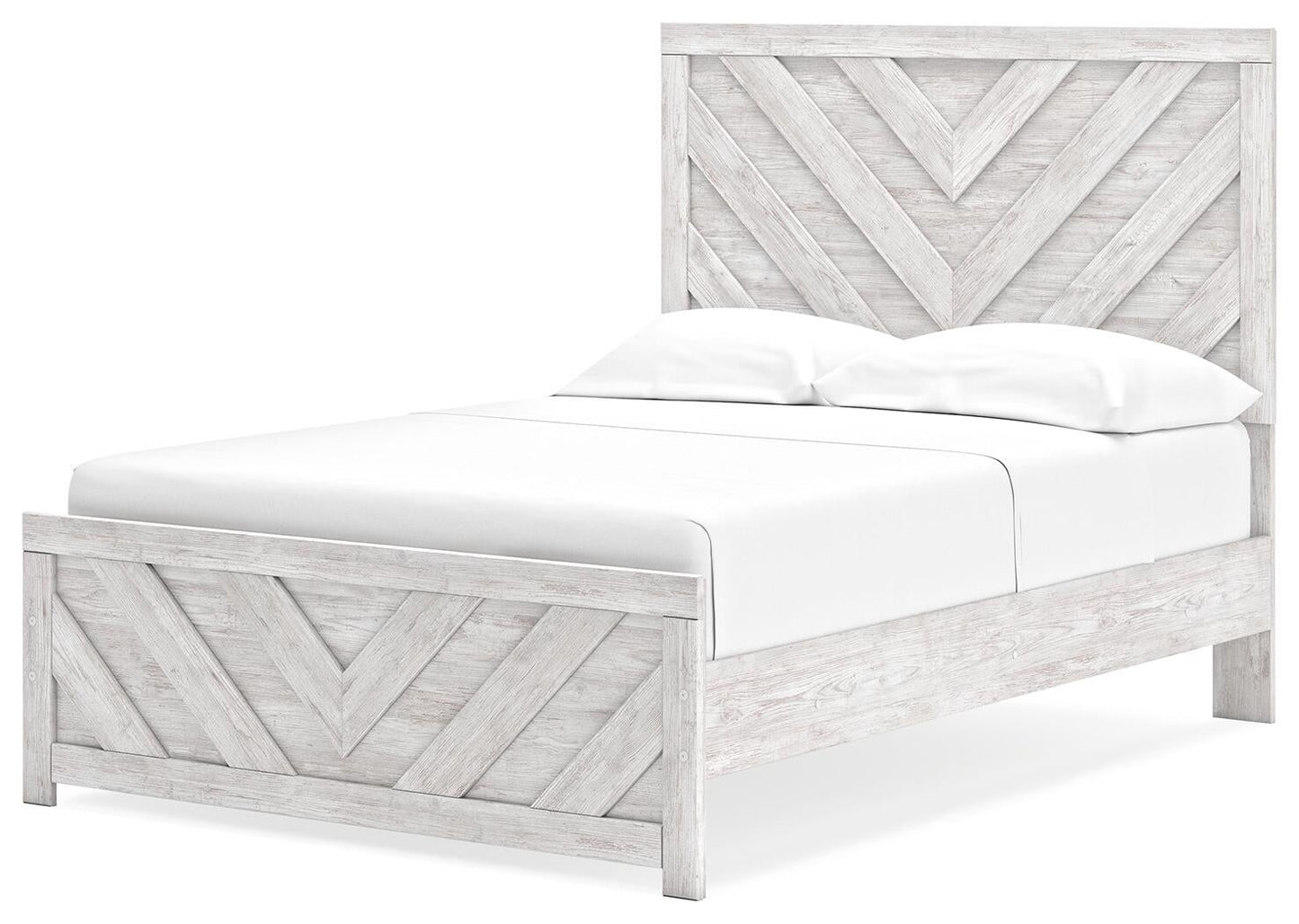 Cayboni  Panel Bed, Dresser, Mirror, Chest And Nightstand