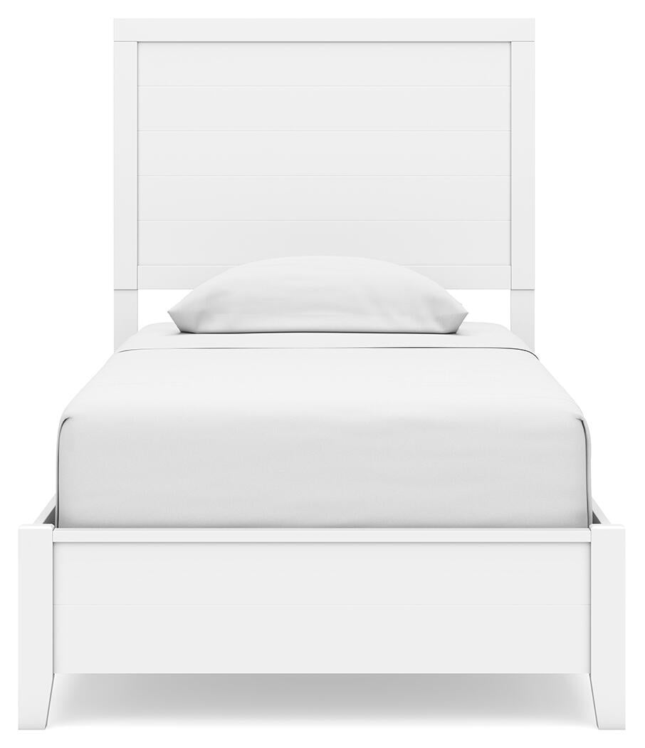 Binterglen  Panel Bed, Dresser, Mirror, Chest And Nightstand