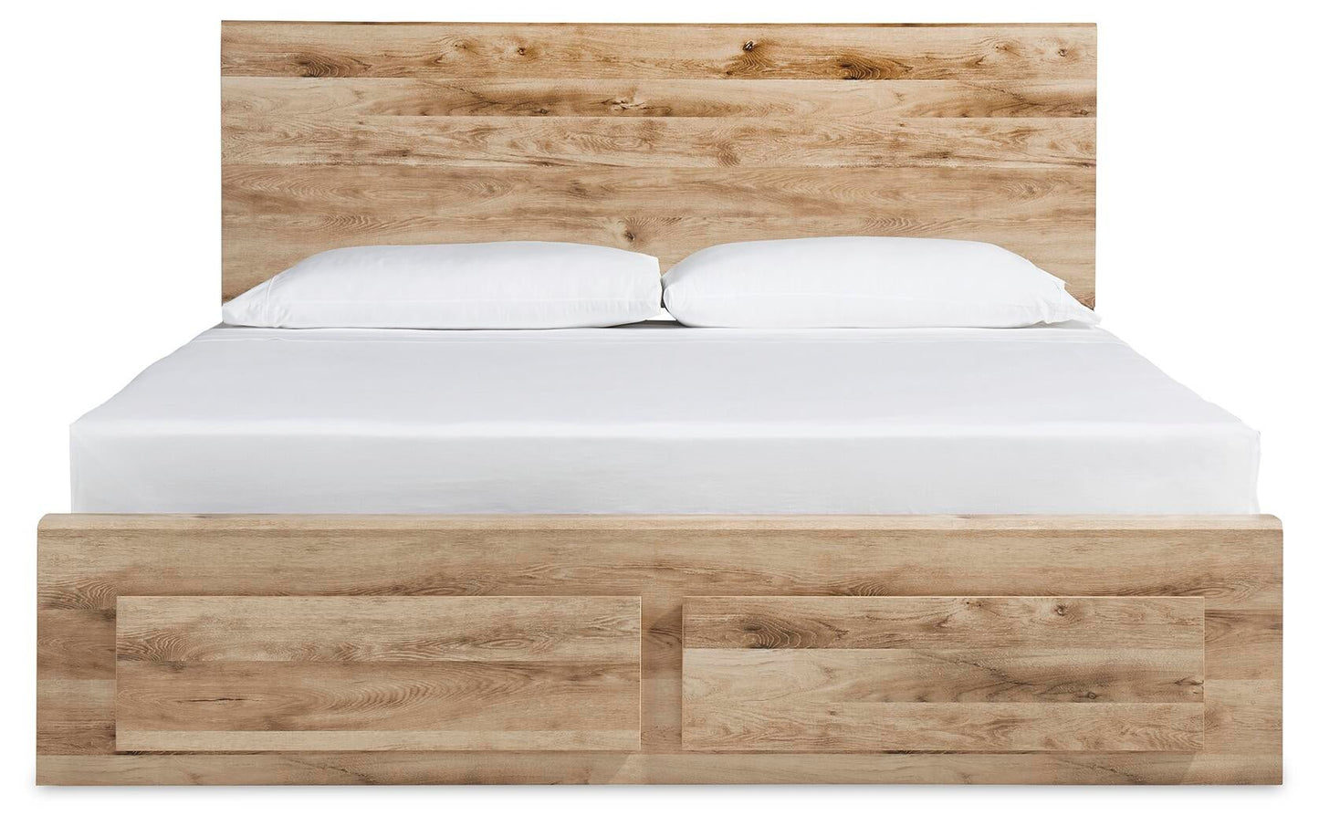 Hyanna  Panel Storage Bed With 1 Under Bed Storage Drawer, Dresser, Mirror, Chest And Nightstand
