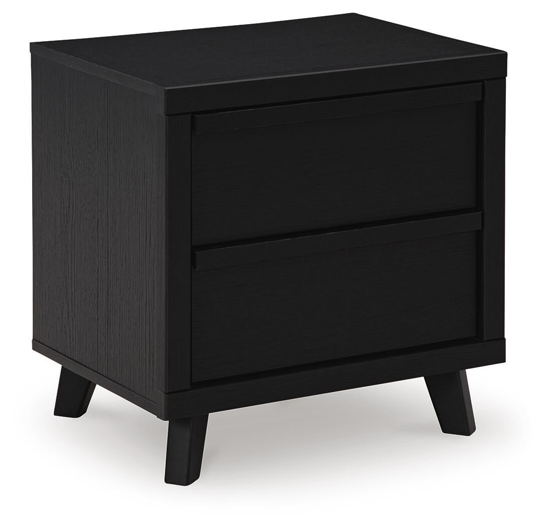 Danziar  Panel Headboard, Dresser, Mirror, Chest And Nightstand