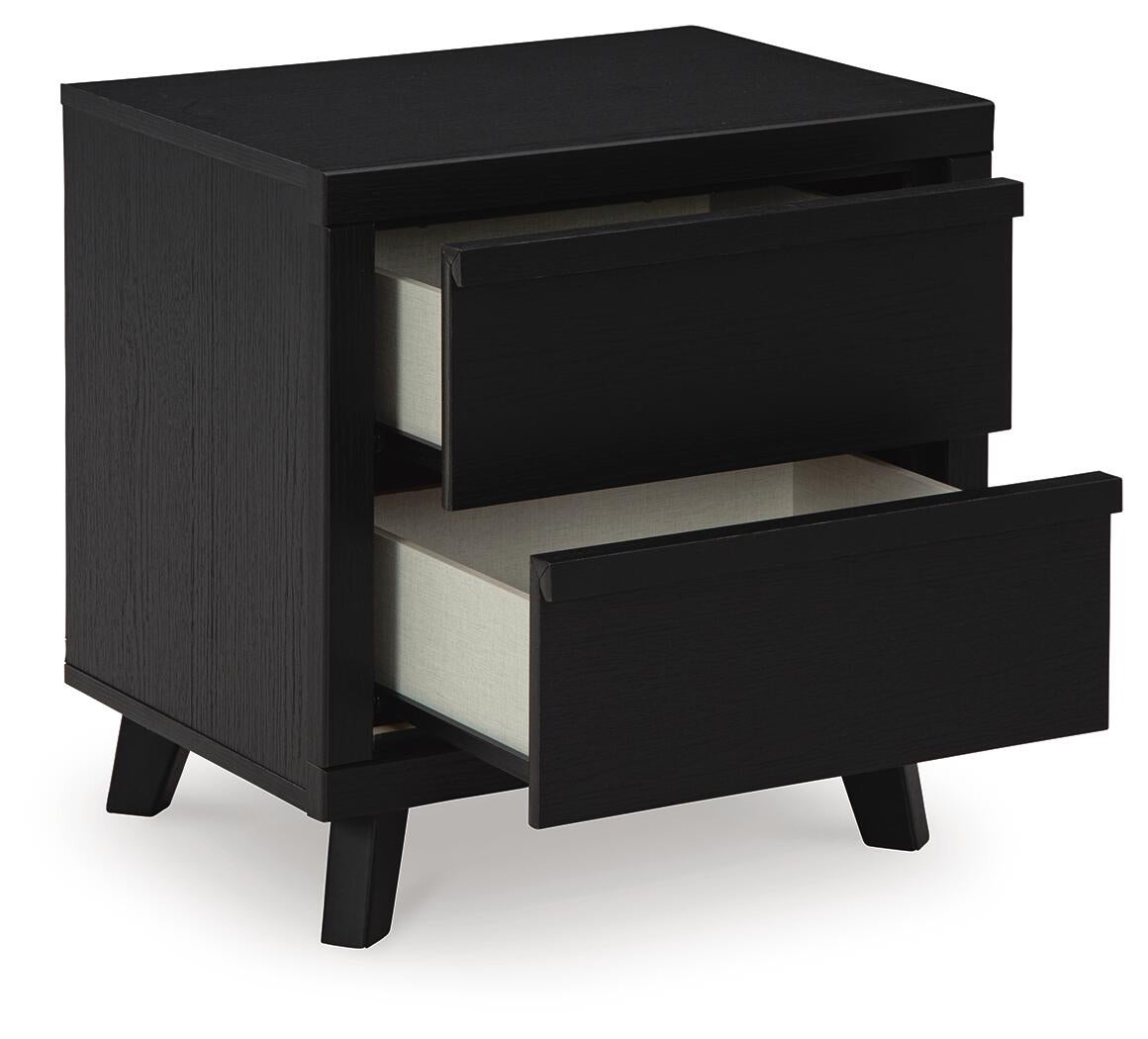 Danziar  Panel Headboard, Dresser, Mirror And Nightstand