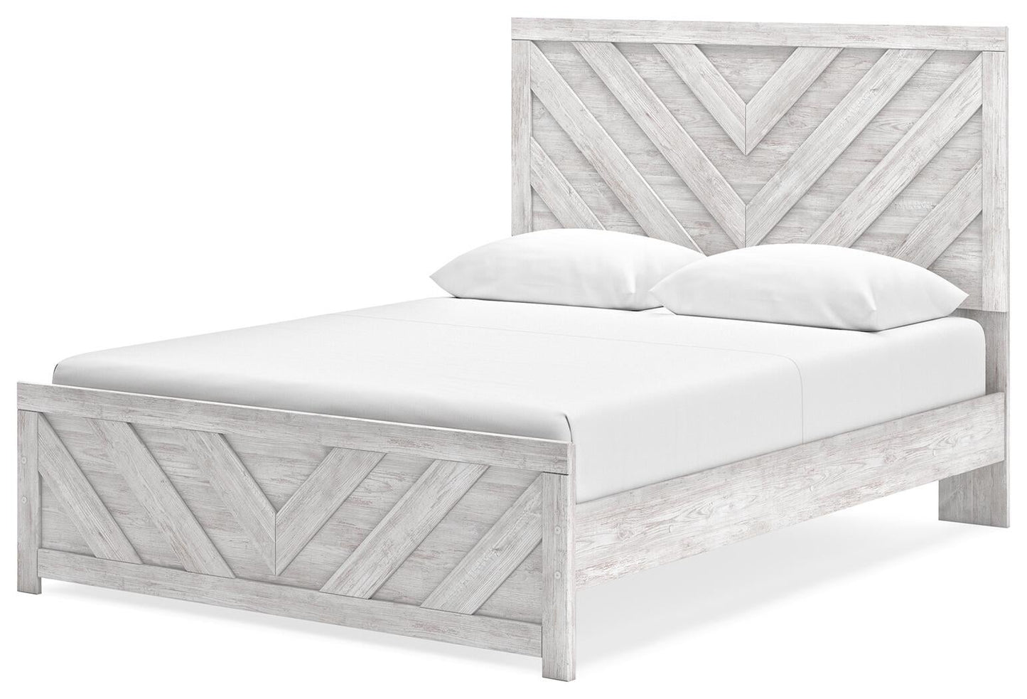 Cayboni  Panel Bed, Dresser, Mirror, Chest And Nightstand