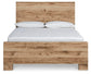 Hyanna  Panel Bed, Dresser, Mirror And Nightstand