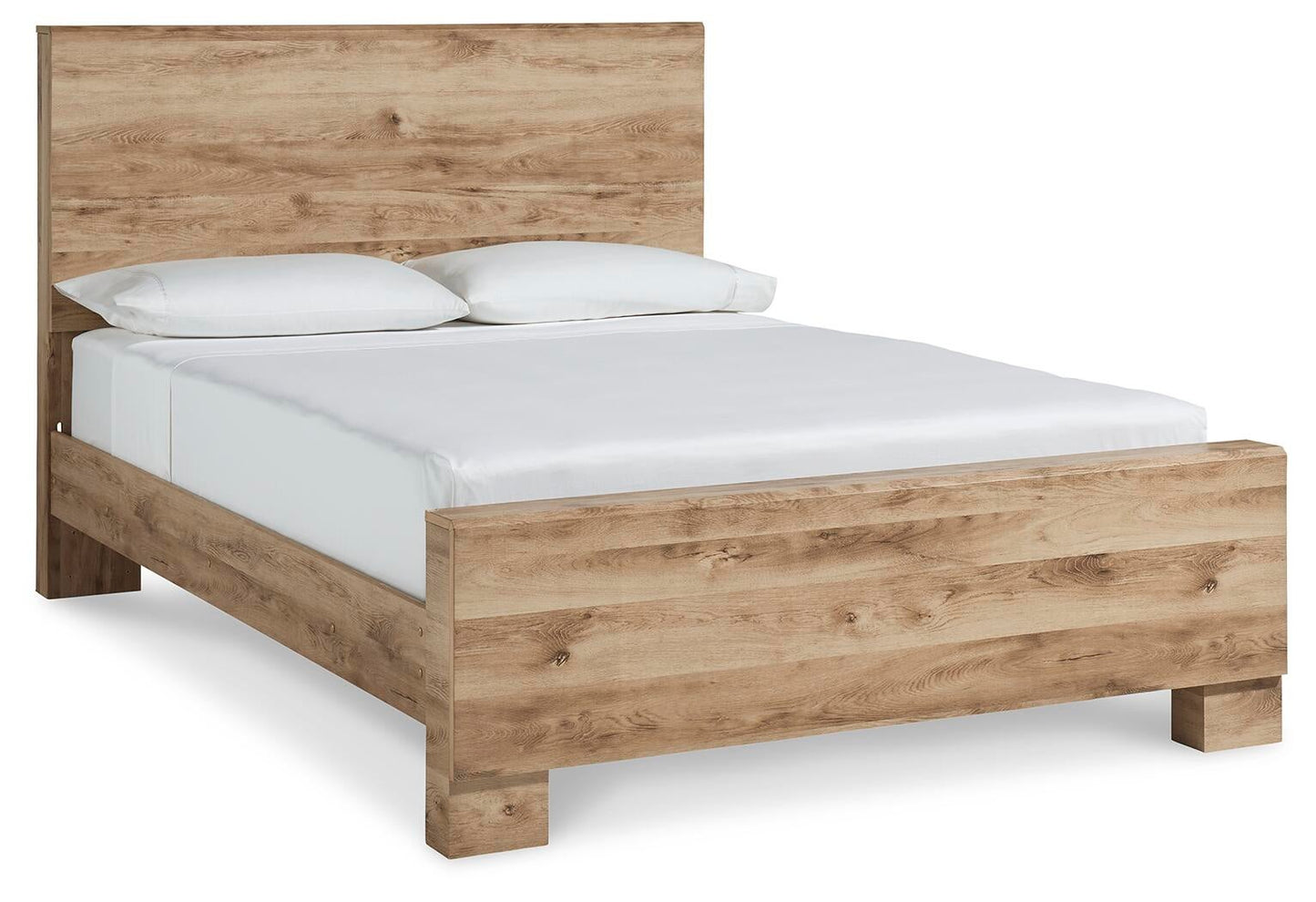 Hyanna  Panel Bed, Dresser, Mirror And Nightstand