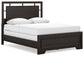Covetown  Panel Bed, Dresser, Mirror, Chest And Nightstand
