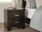 Covetown  Panel Bed, Dresser, Mirror, Chest And Nightstand