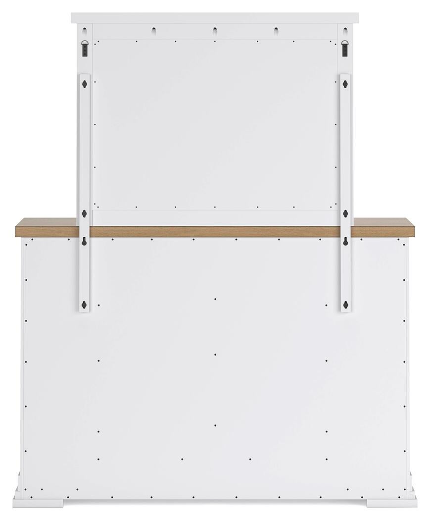 Ashbryn  Panel Storage Bed, Dresser, Mirror, Chest And Nightstand