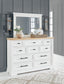 Ashbryn  Panel Storage Bed, Dresser, Mirror, Chest And Nightstand