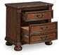 Lavinton  Poster Bed, Dresser, Mirror, Chest And Nightstand