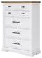 Ashbryn  Panel Storage Bed, Dresser, Mirror, Chest And Nightstand
