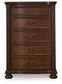Lavinton California  Poster Bed, Dresser, Mirror, Chest And Nightstand