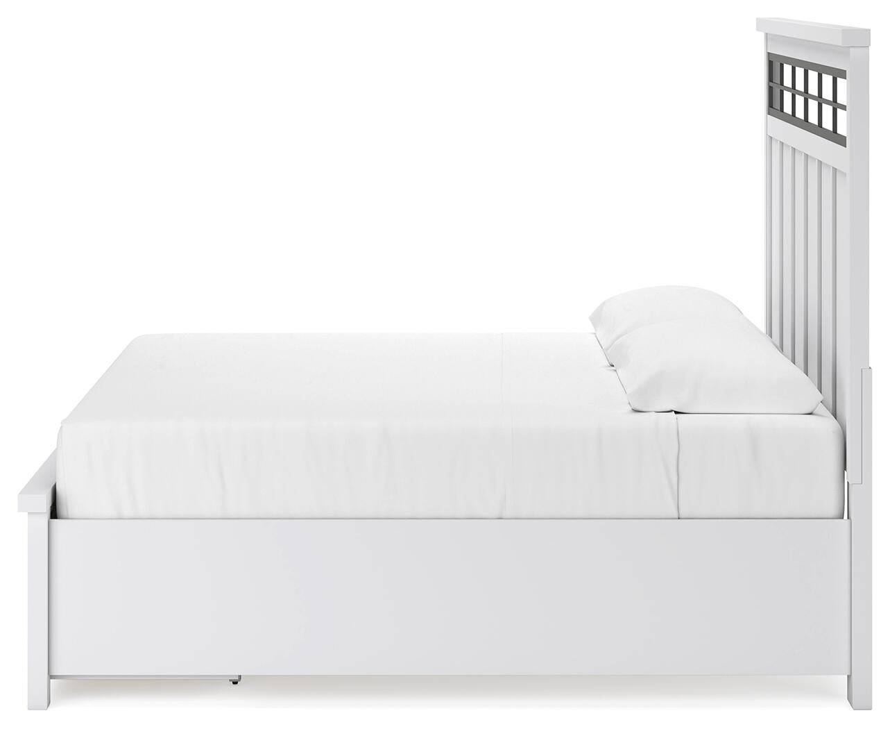 Ashbryn  Panel Storage Bed, Dresser And Mirror