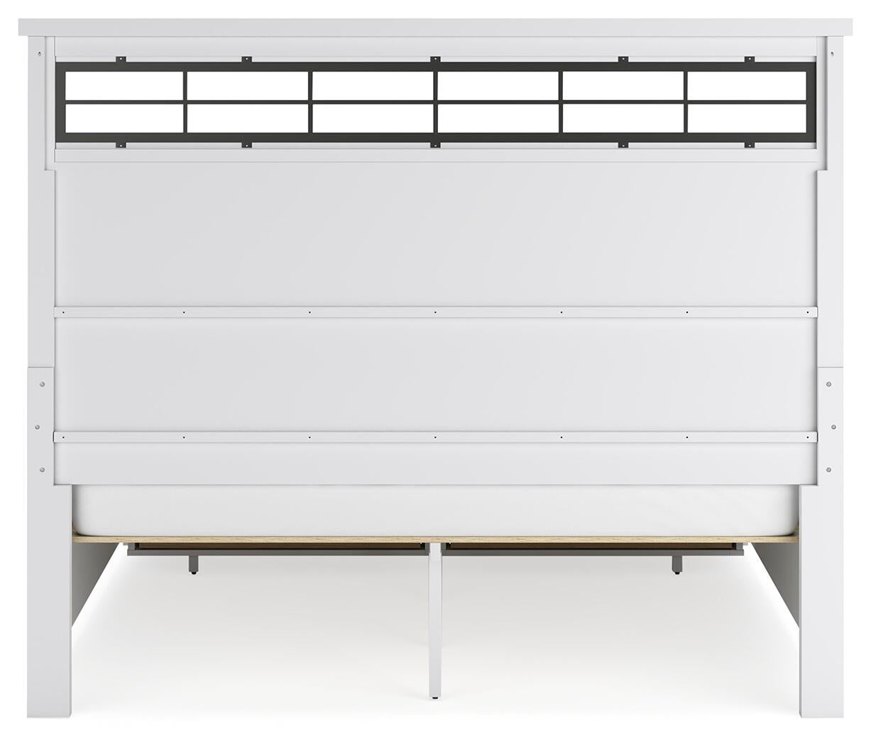 Ashbryn California  Panel Storage Bed, Dresser And Mirror