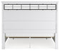 Ashbryn California  Panel Storage Bed, Dresser And Mirror