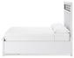 Ashbryn California  Panel Storage Bed, Dresser And Mirror
