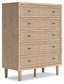 Cielden  Panel Headboard, Dresser, Mirror, Chest And Nightstand