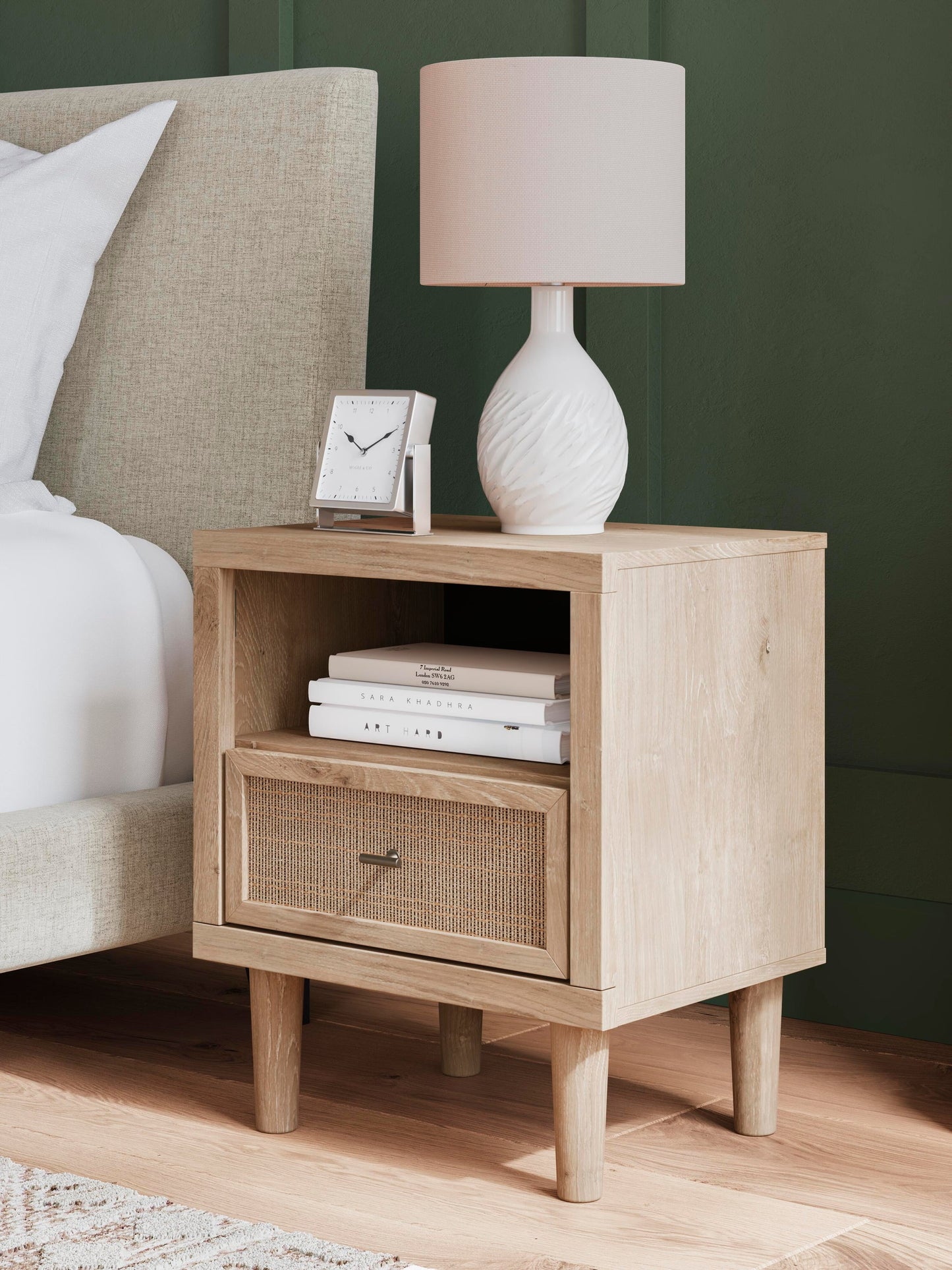 Cielden  Panel Headboard, Dresser, Mirror, Chest And Nightstand