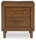 Lyncott  Upholstered Bed, Dresser, Mirror, Chest And Nightstand