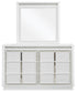 Chalanna  Upholstered Storage Bed, Dresser, Mirror, Chest And Nightstand