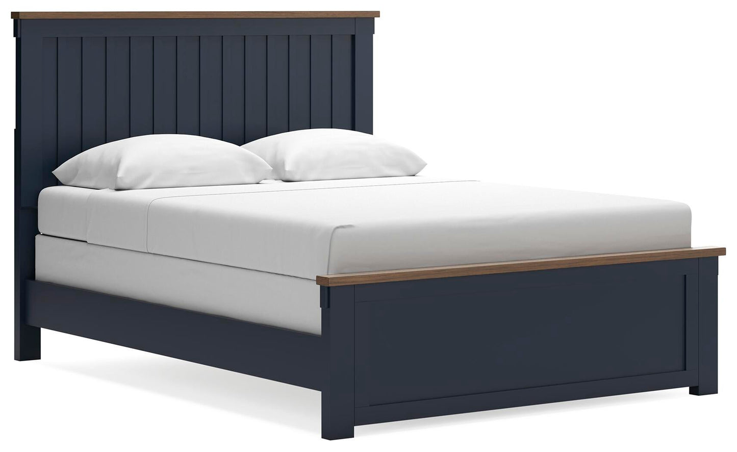 Landocken  Panel Bed, Dresser, Mirror And Nightstand