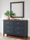 Landocken  Panel Headboard, Dresser, Mirror And Nightstand