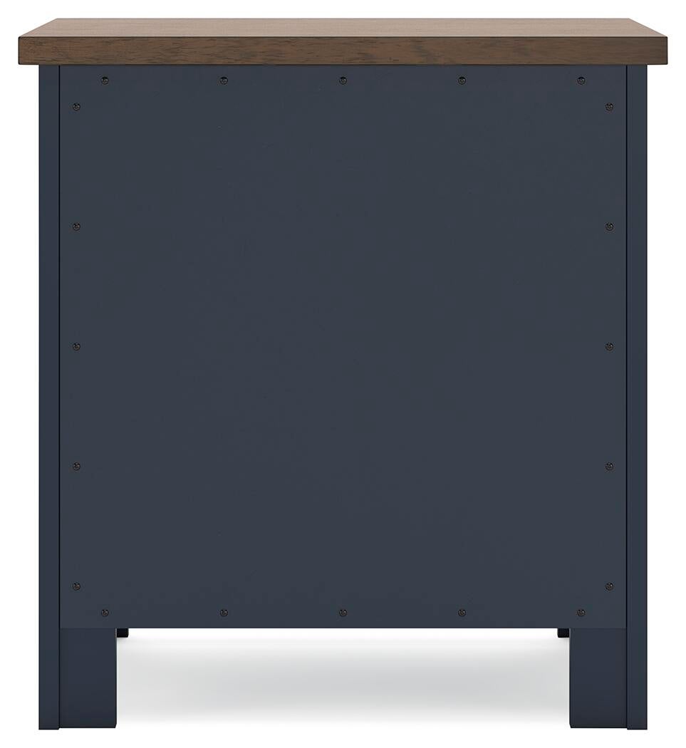 Landocken  Panel Headboard, Dresser, Mirror, Chest And Nightstand