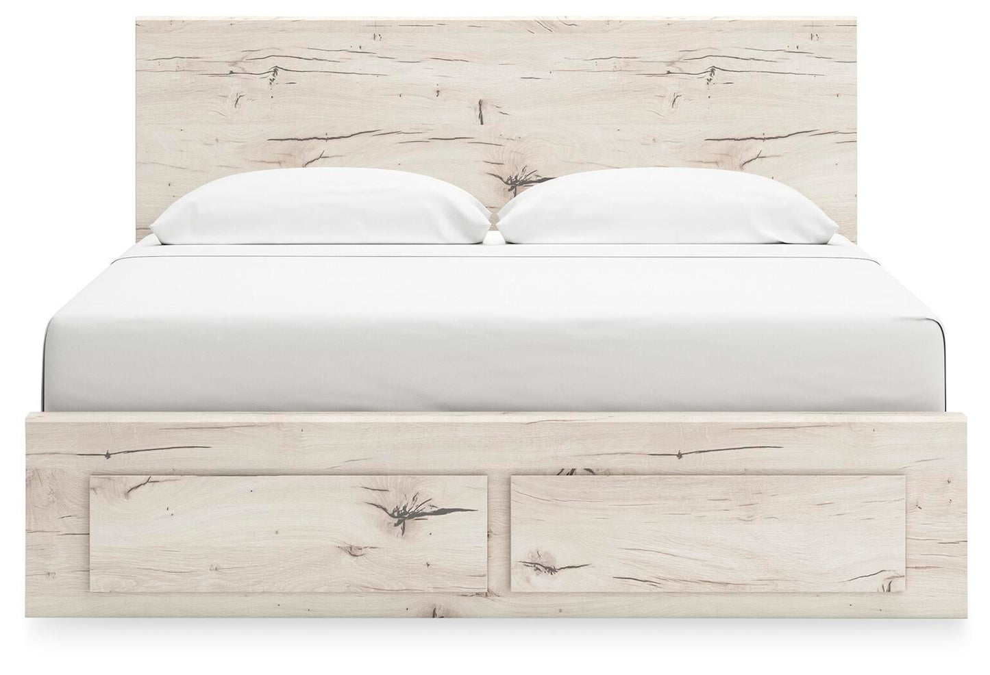 Lawroy  Panel Storage Bed, Dresser And Mirror