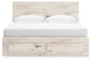Lawroy  Panel Storage Bed, Dresser And Mirror