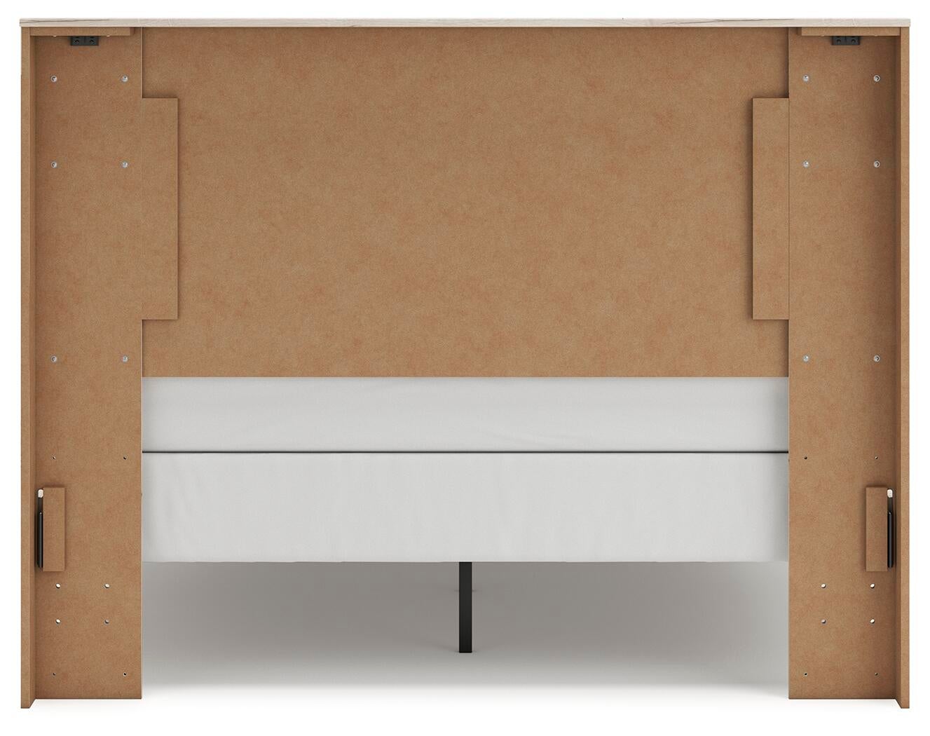 Lawroy  Panel Bed, Dresser, Mirror And Nightstand
