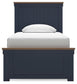 Landocken  Panel Bed, Dresser, Mirror, Chest And Nightstand