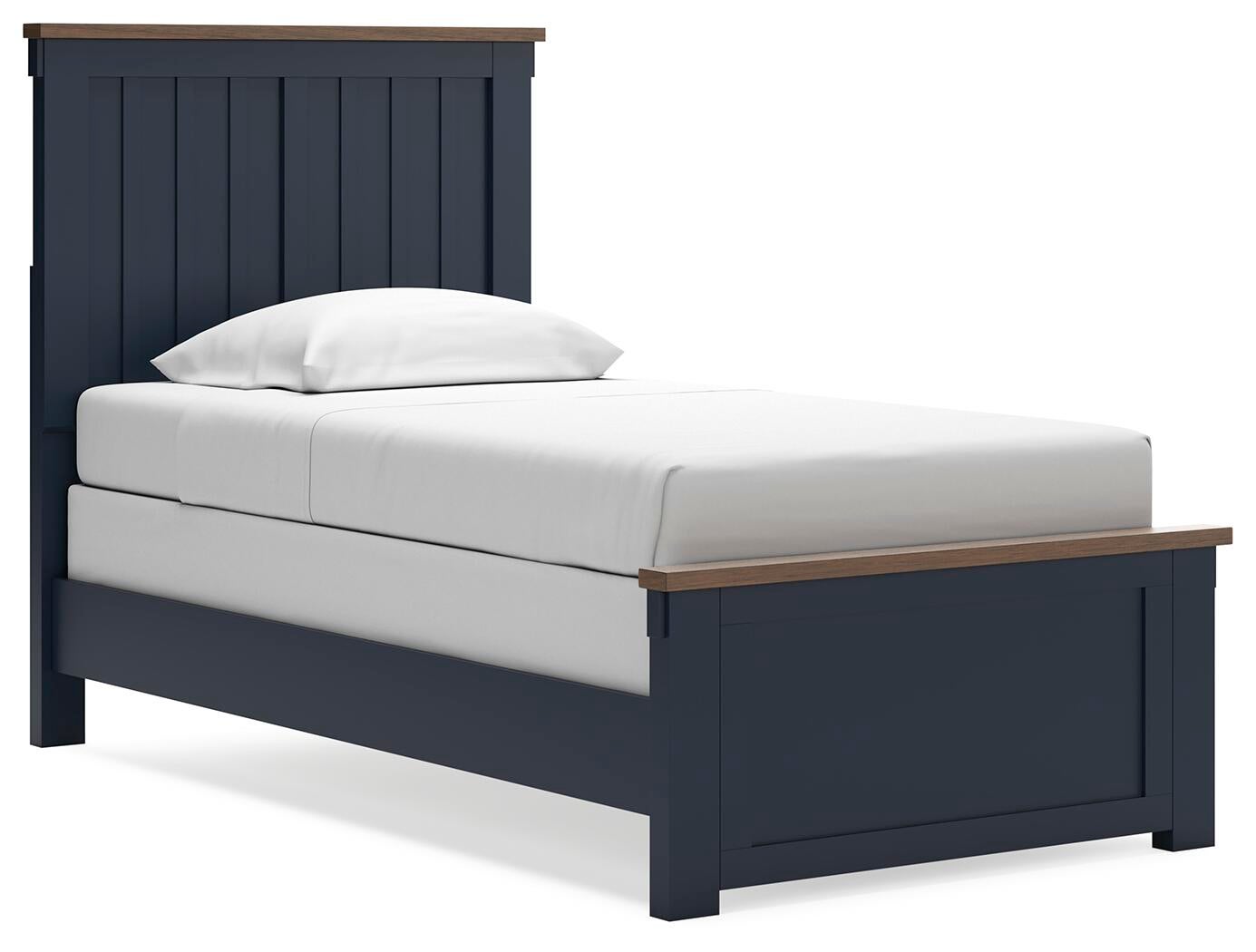 Landocken  Panel Bed, Dresser, Mirror And Nightstand