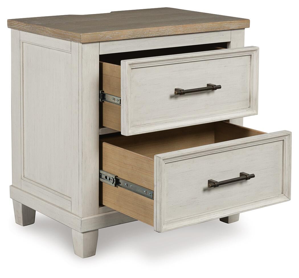 Shaybrock  Panel Bed, Dresser, Mirror, Chest And Nightstand