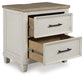 Shaybrock  Panel Bed, Dresser, Mirror, Chest And Nightstand