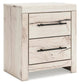 Lawroy  Panel Bed With Storage, Dresser, Mirror And Nightstand
