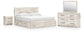 Lawroy  Panel Storage Bed, Dresser, Mirror And Nightstand