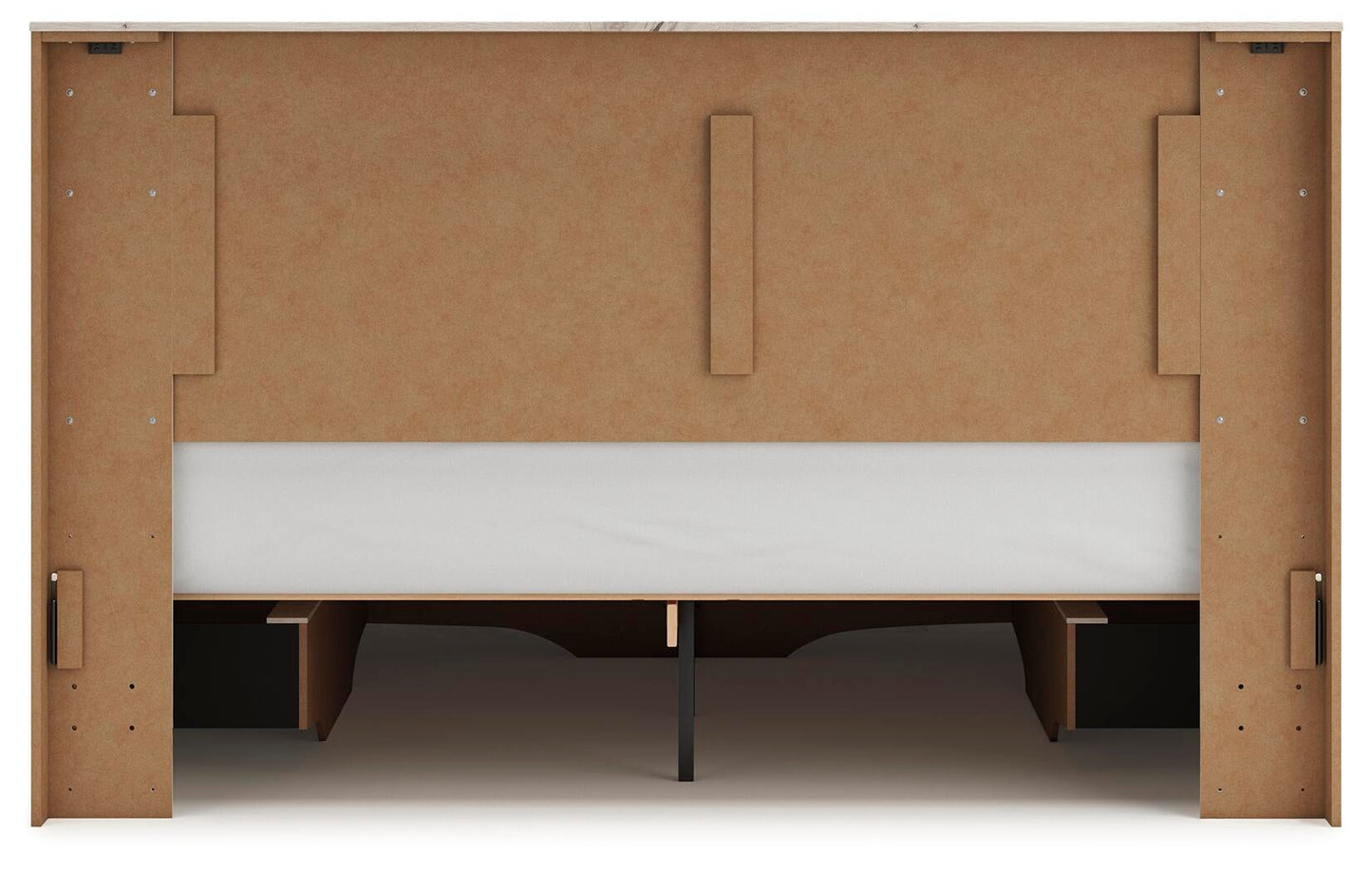 Lawroy  Panel Storage Bed, Dresser, Mirror, Chest And Nightstand