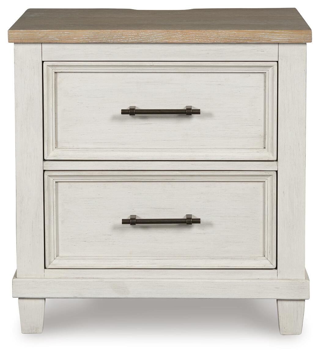 Shaybrock  Panel Bed, Dresser, Mirror And Nightstand