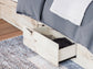 Lawroy  Panel Bed With Storage, Dresser And Mirror