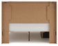 Lawroy  Panel Bed With Storage, Dresser, Mirror And Nightstand